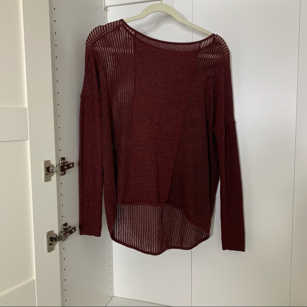 FREE w/ Bundle of 2+ 🌼 Flawed Jennifer Lopez Metallic Slouchy Sweater